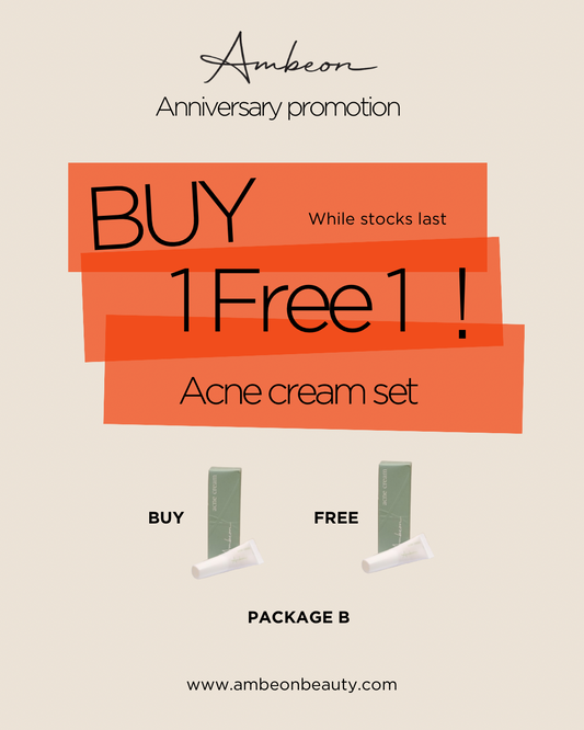 PROMO ACNE CREAM BUY 1 FREE 1